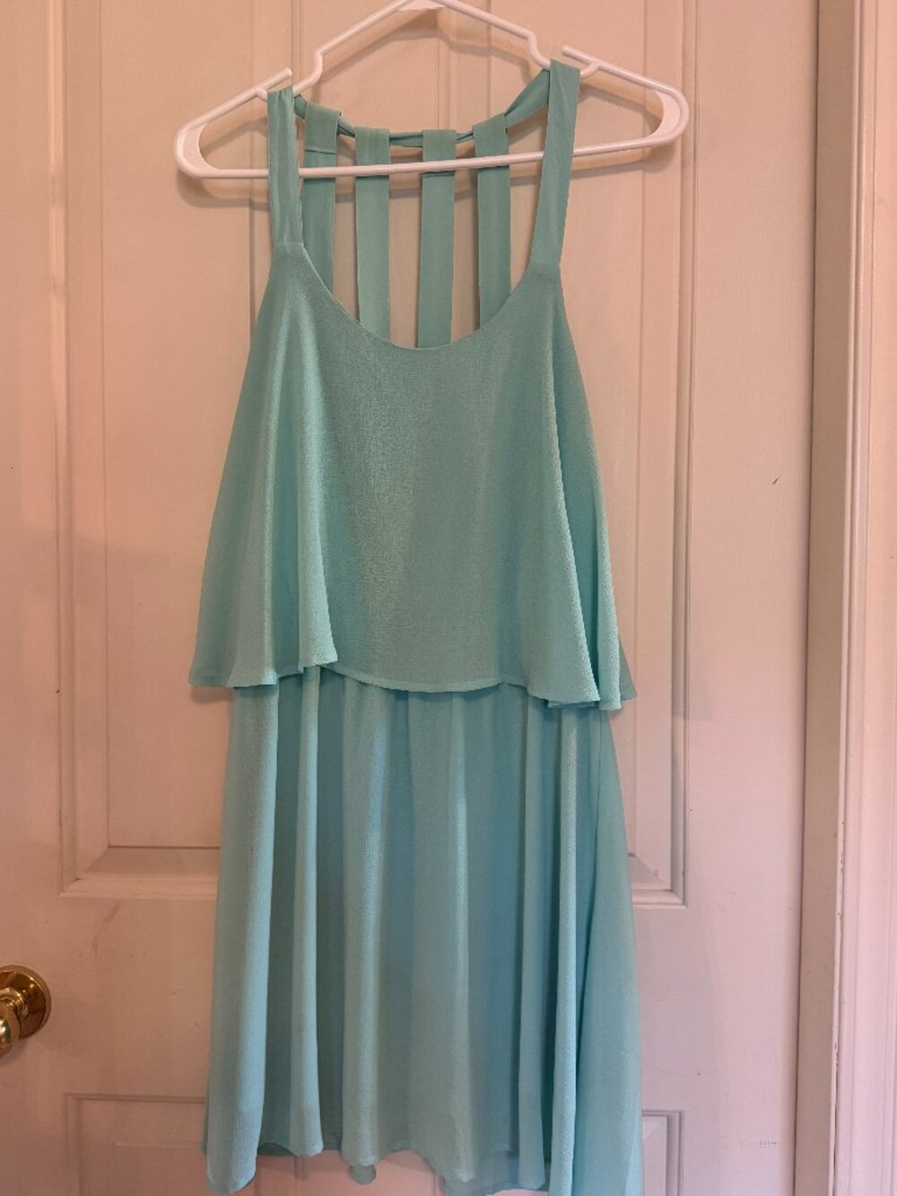Guess Baby Blue Teal Summer Dress